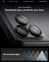 Spigen iPhone 17 Pro Max / 17 Pro Lens Protector – Optik Pro EZ Fit